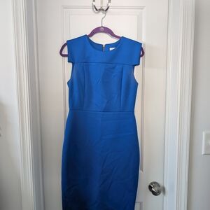 Royal Blue Calvin Klein Sheath Dress